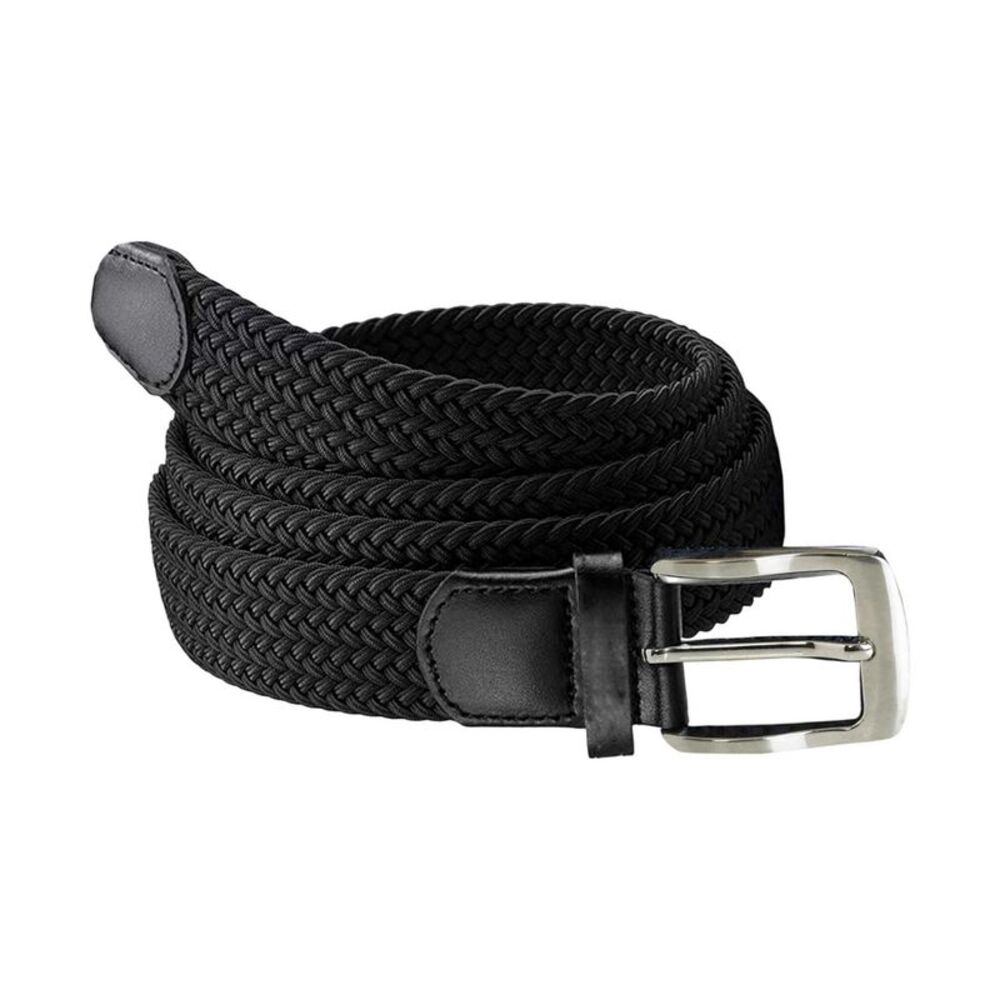 Duke D555 Simon Braided Stretch Belt / Black